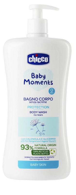 CHICCO BABY MOMENTS BAGNO CORPO SENZA LACRIME PROTECTION 750 ML - Luckyfarma.it