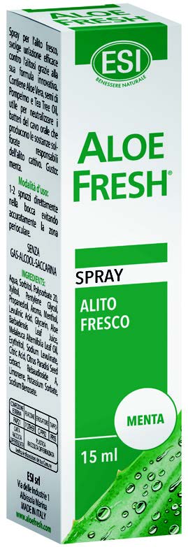 ESI ALOE FRESH SPRAY ALITO MENTA FORTE 15 ML - Luckyfarma.it