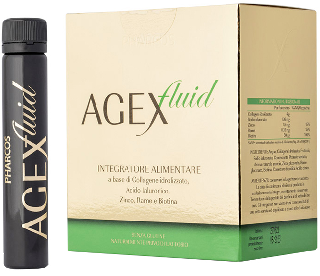AGEX FLUID PHARCOS 15 FIALE DA 25 ML - Luckyfarma.it