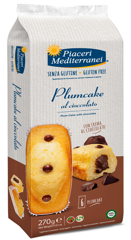 PIACERI MEDITERRANEI PLUMCAKE CIOCCOLATO - Luckyfarma.it