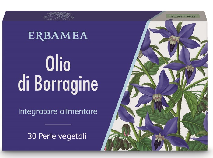 OLIO DI BORRAGINE 30 PERLE VEGETALI - Luckyfarma.it