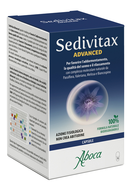 SEDIVITAX ADVANCED 70 CAPSULE - Luckyfarma.it