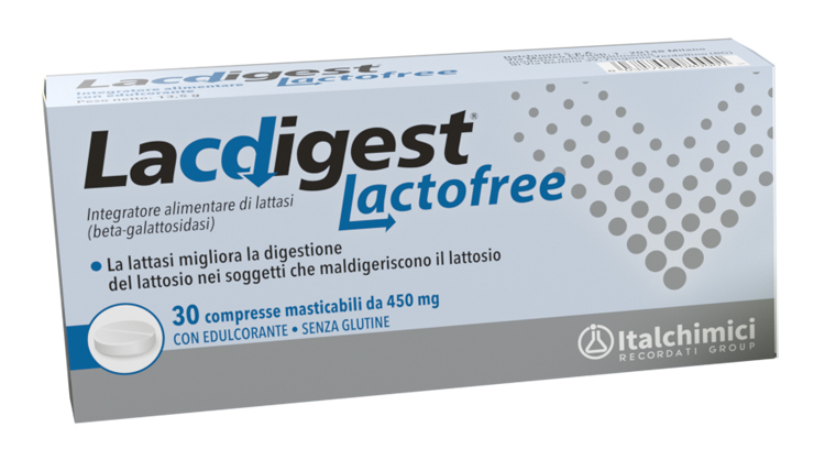 LACDIGEST LACTOFREE 30 COMPRESSE MASTICABILI - Luckyfarma.it