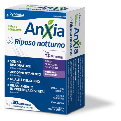 ANXIA DYNAMICA RIPOSO NOTTURNO 30 COMPRESSE - Luckyfarma.it