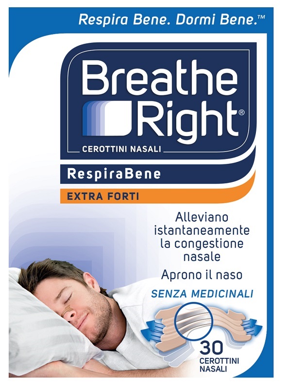 CEROTTI NASALI BREATH RIGHT EXTRA FORTE 30 PEZZI - Luckyfarma.it
