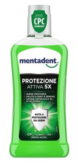 MENTADENT COLLUTORIO PROTEZIONE ATTIVA 400 ML - Luckyfarma.it