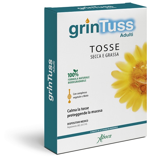 GRINTUSS ADULTI SCIROPPO 12 FLACONCINI - Luckyfarma.it