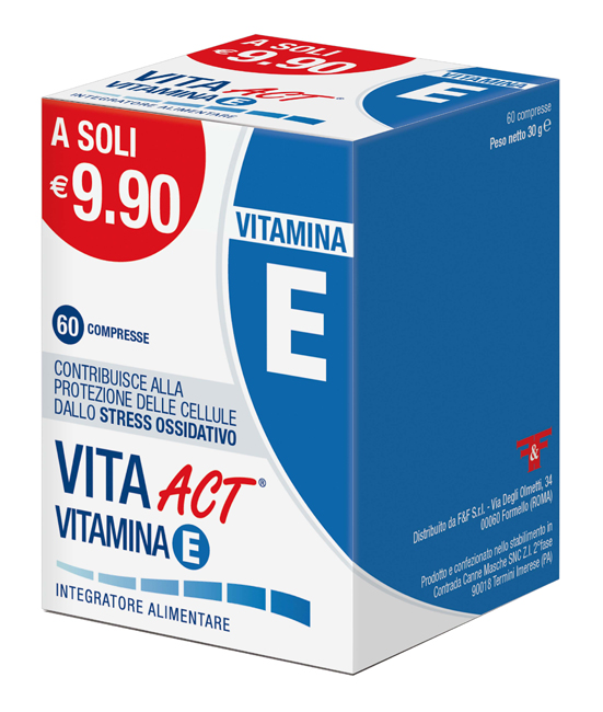 VITA ACT VITAMINA E 60 COMPRESSE - Luckyfarma.it