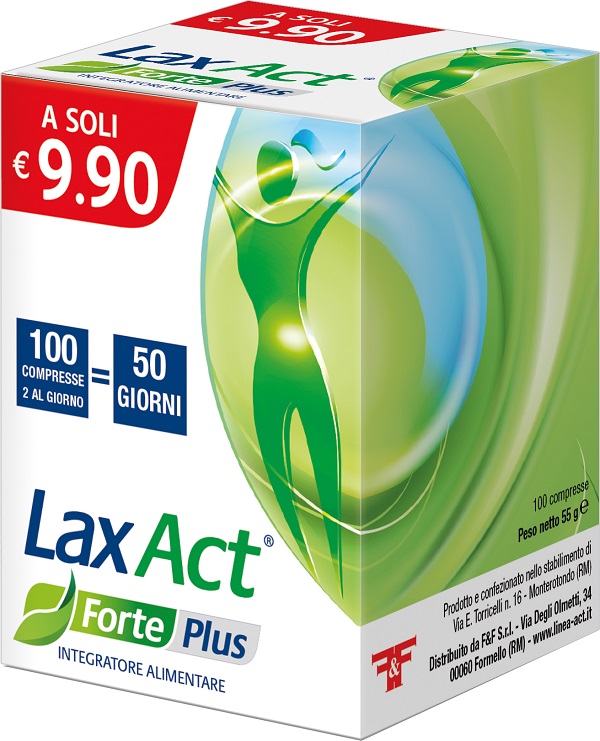 LAX ACT FORTE PLUS 100 COMPRESSE - Luckyfarma.it