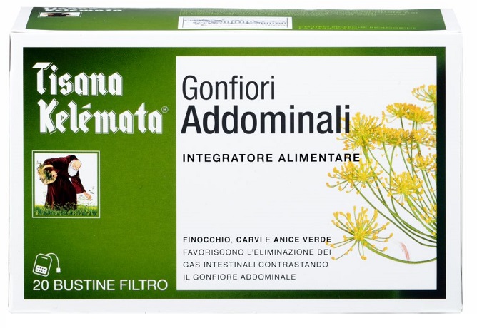 TISANA GONFIORI ADDOMINALI 20 BUSTINE - Luckyfarma.it