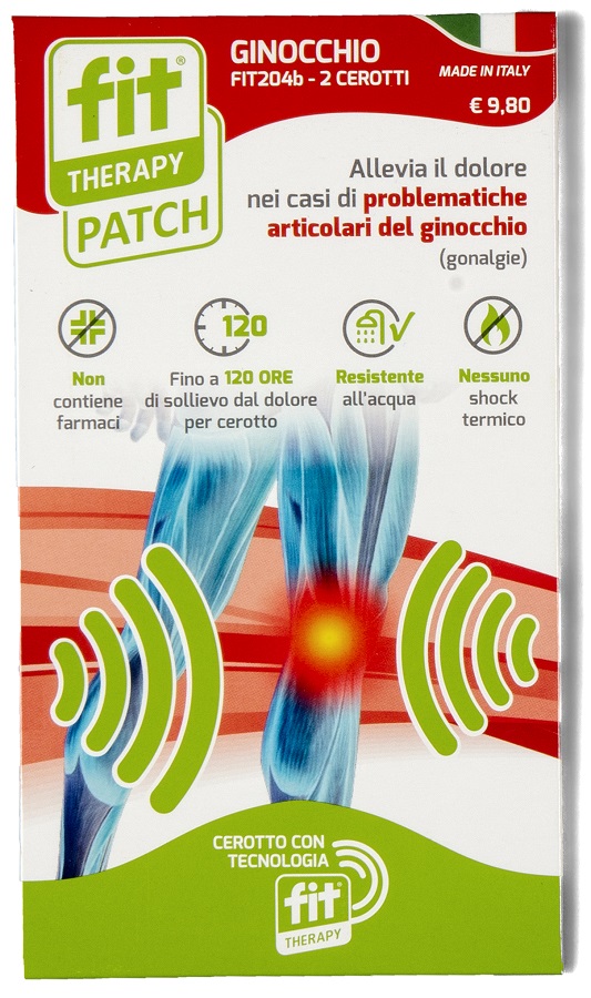 CEROTTO FIT THERAPY GINOCCHIO 2 PEZZI - Luckyfarma.it