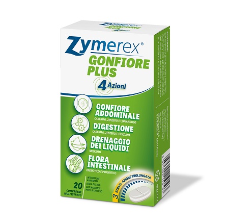 ZYMEREX GONFIORE PLUS 20 COMPRESSE - Luckyfarma.it