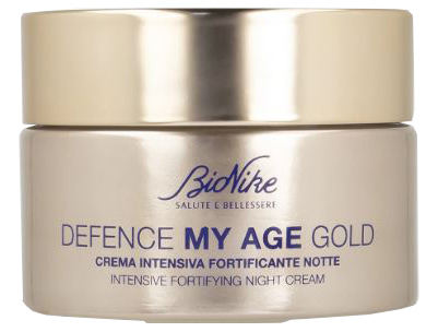 DEFENCE MY AGE GOLD CREMA INTENSIVA FORTIFICANTE NOTTE 50 ML - Luckyfarma.it