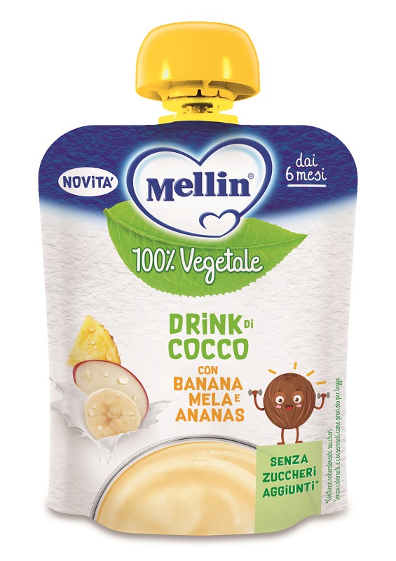 MELLIN POUCH COCCO MELA BANANA ANANAS 90 G - Luckyfarma.it
