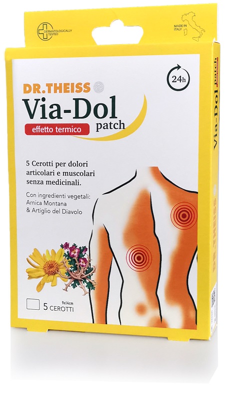 THEISS VIA-DOL PATCH EFFETTO TERMICO 5 PEZZI - Luckyfarma.it