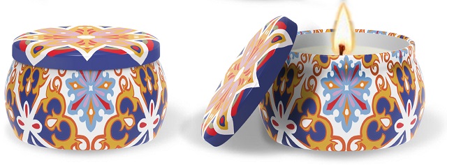 MAIOLICHE CANDELA ORANGE - Luckyfarma.it