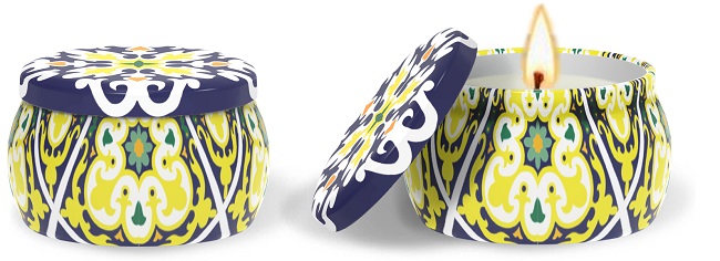 MAIOLICHE CANDELA YELLOW - Luckyfarma.it