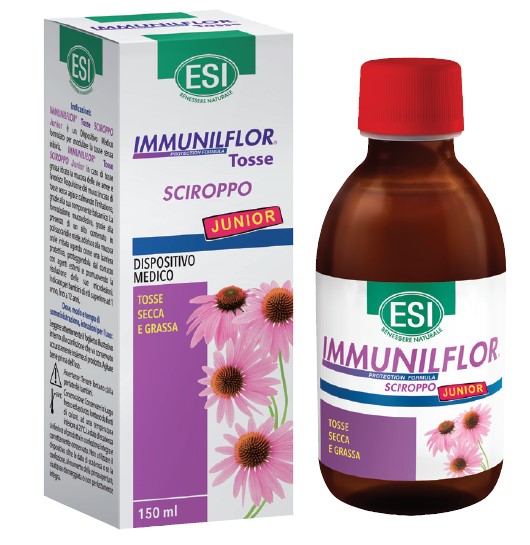 ESI IMMUNILFLOR SCIROPPO TOSSE JUNIOR 150 ML - Luckyfarma.it