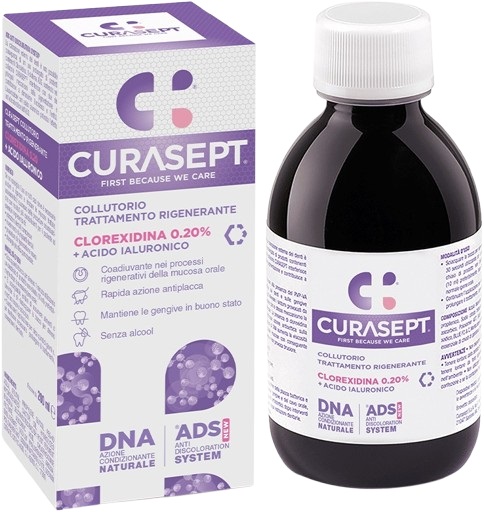 CURASEPT COLLUTORIO ADS DNA TRATTAMENTO RIGENERANTE 200 ML - Luckyfarma.it