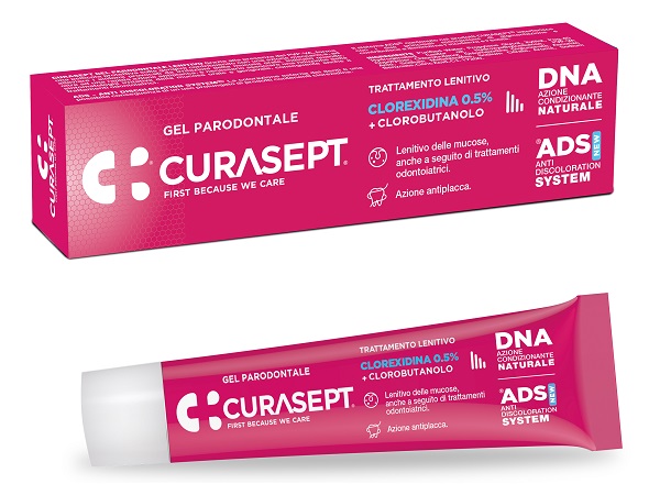 CURASEPT GEL PARODONTALE ADS DNA TRATTAMENTO LENITIVO 30 ML - Luckyfarma.it