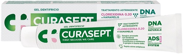 CURASEPT GEL DENTIFRICIO ADS DNA TRATTAMENTO ASTRINGENTE 75 ML - Luckyfarma.it