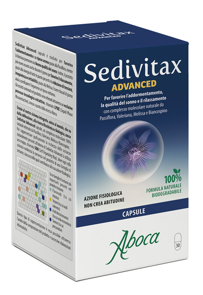 SEDIVITAX ADVANCED 30 CAPSULE - Luckyfarma.it