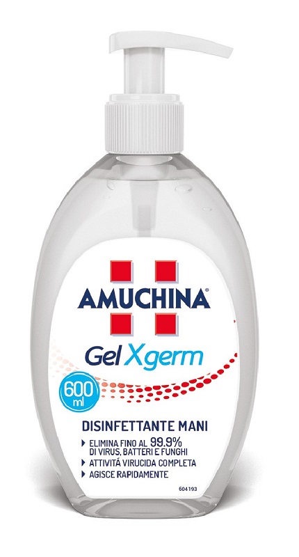 AMUCHINA GEL X-GERM DISINFETTANTE MANI 600 ML IT - Luckyfarma.it