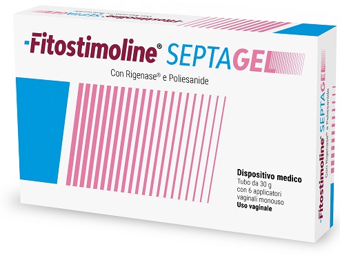 GEL VAGINALE FITOSTIMOLINE SEPTAGEL 30 G CON 6 APPLICATORI MONOUSO - Luckyfarma.it