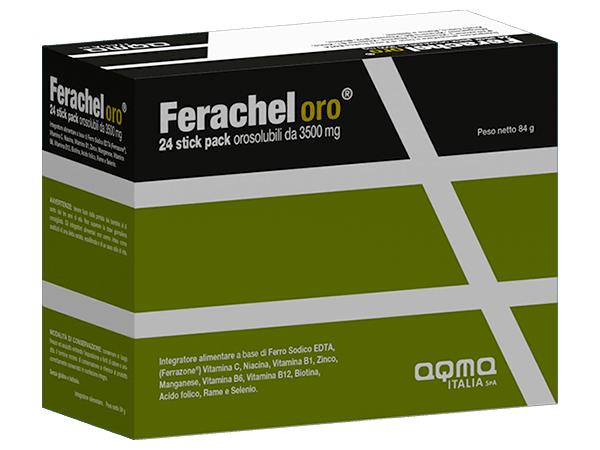 FERACHEL ORO 24 STICK OROSOLUBILI - Luckyfarma.it