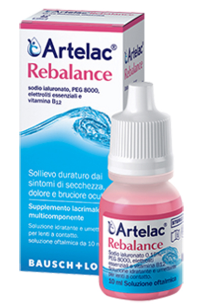 ARTELAC REBALANCE GOCCE OCULARI MULTIDOSE SENZA CONSERVANTI 10 ML - Luckyfarma.it