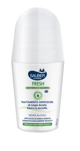 SAUBER FRESH DEODORANTE ROLL-ON 50 ML - Luckyfarma.it