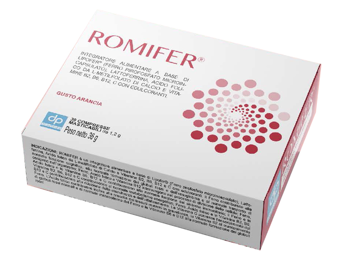 ROMIFER 30 COMPRESSE MASTICABILI - Luckyfarma.it