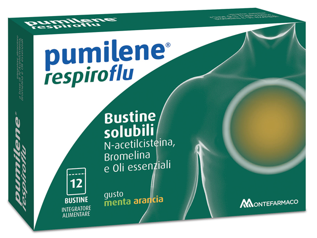 PUMILENE RESPIROFLU 12 BUSTINE - Luckyfarma.it