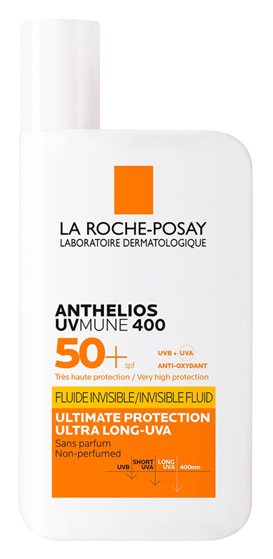 ANTHELIOS UVMUNE FLUIDO INVISIBILE SPF50+ SENZA PROFUMO 50 ML - Luckyfarma.it