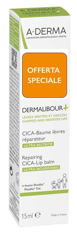 DERMALIBOUR + CICA BALSAMO LABBRA 15 ML - Luckyfarma.it