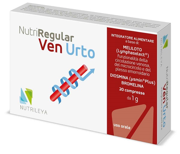NUTRIREGULAR VEN URTO 20 COMPRESSE - Luckyfarma.it