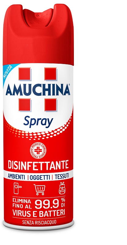 AMUCHINA SPRAY AMBIENTI OGGETTI TESSUTI 400 ML - Luckyfarma.it