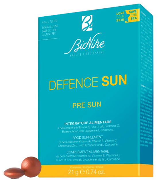 DEFENCE SUN PRE SUN 30 COMPRESSE - Luckyfarma.it