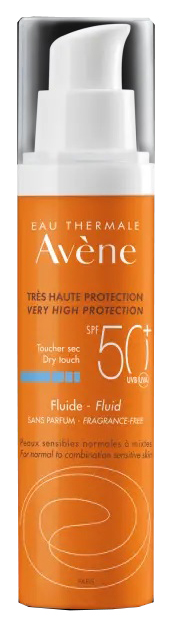 AVENE SOL FLUIDO SPF50+ SENZA PROFUMO NUOVA FORMULA 50 ML - Luckyfarma.it