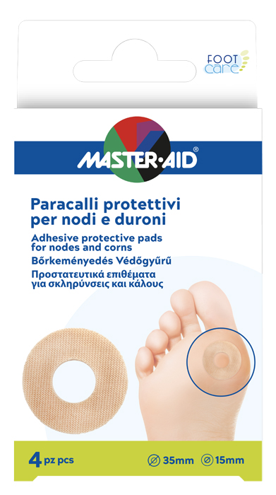 PARACALLI MASTER-AID FOOTCARE NODI E DURONI 4 PEZZI B8 - Luckyfarma.it