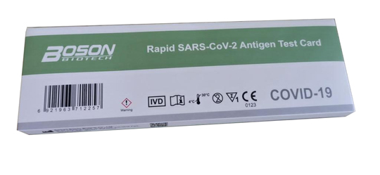 TEST ANTIGENICO RAPIDO COVID-19 AUTODIAGNOSTICO DETERMINAZIONE QUALITATIVA ANTIGENI SARS-COV-2 IN TAMPONI NASALI MEDIANTE IMMUNOCROMATOGRAFIA - Luckyfarma.it