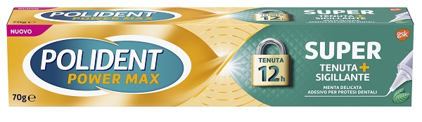 POLIDENT SUPER TENUTA+SIGILLANTE MENTA DELICATA ADESIVO PROTESI DENTALE 70 G - Luckyfarma.it