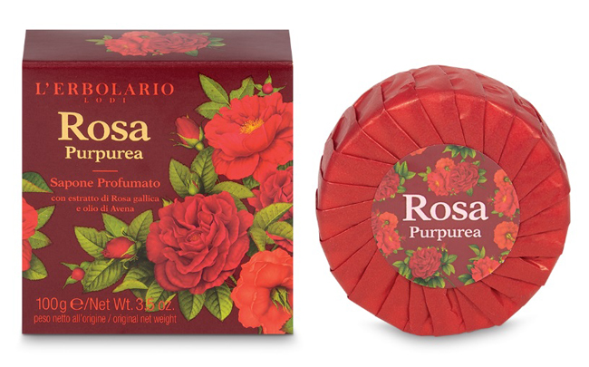 ROSA PURPUREA SAPONE PROFUMATO 100 G - Luckyfarma.it