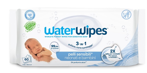 WATERWIPES BIO SALVIETTE 60 PEZZI - Luckyfarma.it