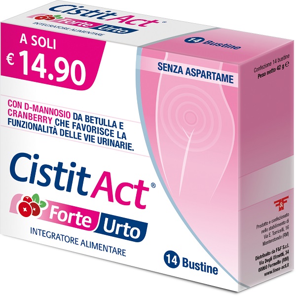 CISTIT ACT FORTE URTO 14 BUSTINE - Luckyfarma.it