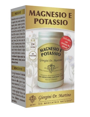 MAGNESIO E POTASSIO POLVERE 180 G - Luckyfarma.it