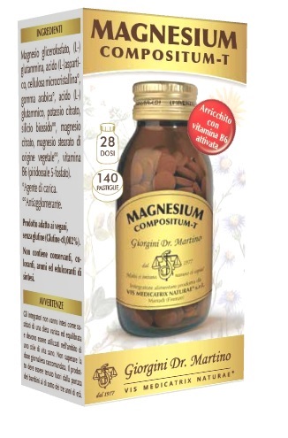 MAGNESIUM COMPOSITUM-T 140 PASTIGLIE - Luckyfarma.it