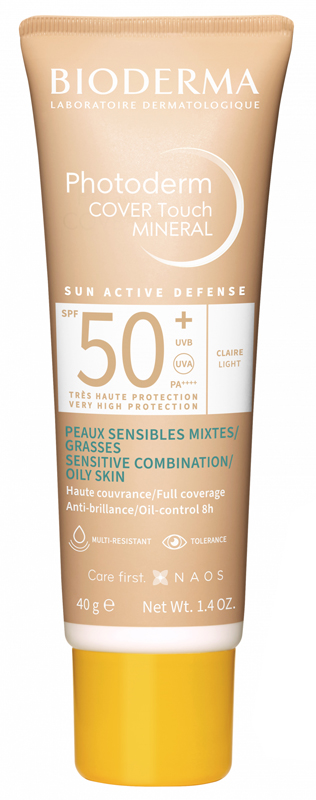 PHOTODERM COVER TOUCH MINERAL CLAIRE SPF50+ 40 ML - Luckyfarma.it