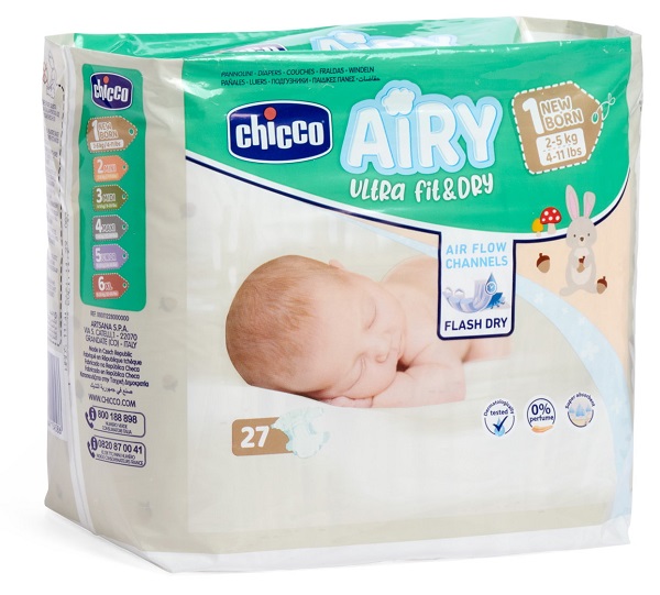 CHICCO PANNOLINI NEWBORN 27X6 - Luckyfarma.it