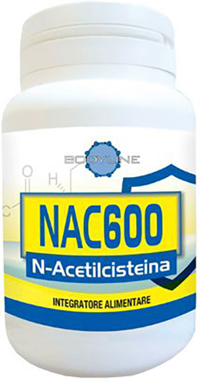NAC 600 N-ACETILCISTEINA 60 CAPSULE - Luckyfarma.it